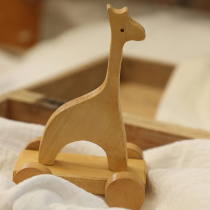 Neem Wood Giraffe