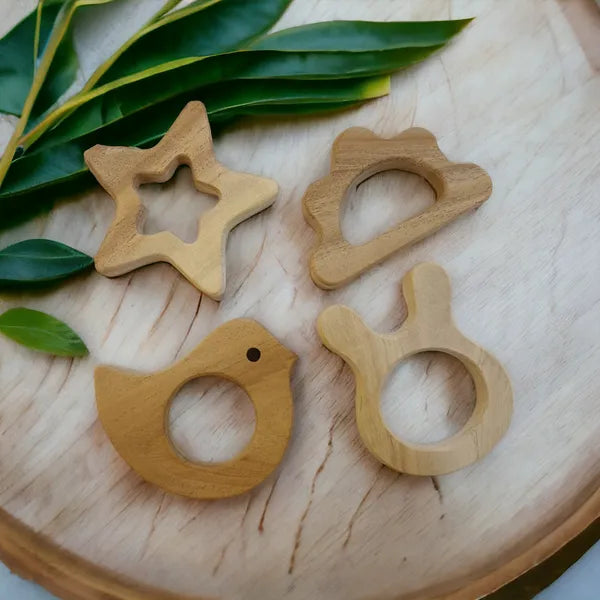 Neem Wood Teether Set