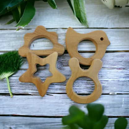 Neem Wood Teether Set