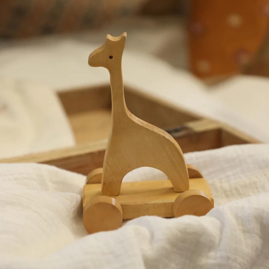 Neem Wood Giraffe